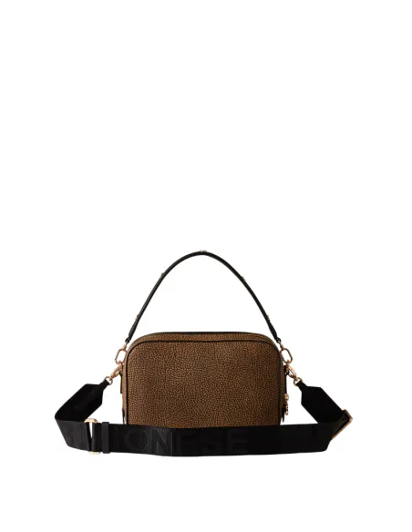 Borsa camera case Borbonese, op naturale nero