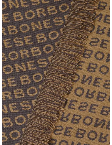 Borbonese all-over embroidered...