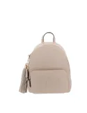 Liu Jo Better Medium Women's Backpack with Logo Straps, sand