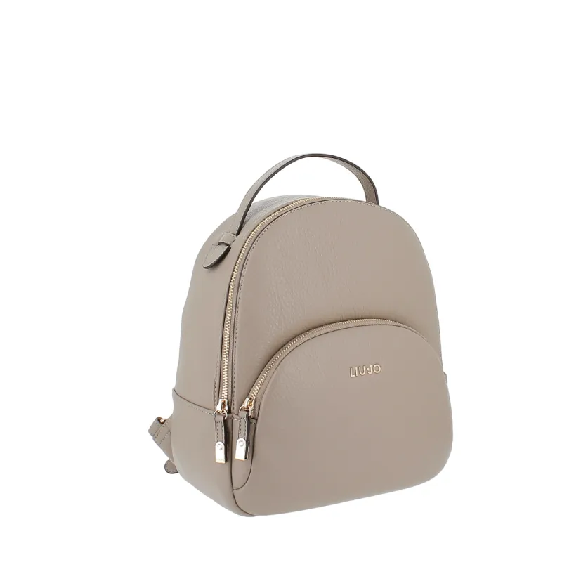 Liu Jo Womens Backpack with Adjustable Straps, taupe 2