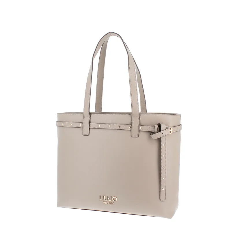 Liu Jo Shopping Bag mit Strukturoptik Metalllogo und... 2