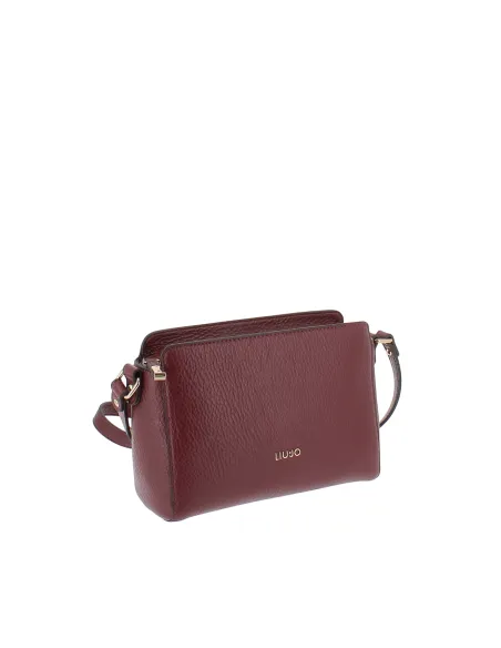 Liu Jo Small Crossbody Bag with Adjustable Strap, red wine