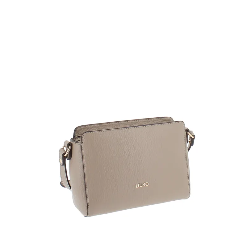 Liu Jo Small Crossbody Bag with Adjustable Strap, taupe 2