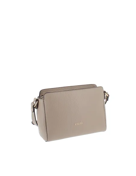 Liu Jo Kleine Damen Umhangtasche mit Verstellbarem Riemen, taupe