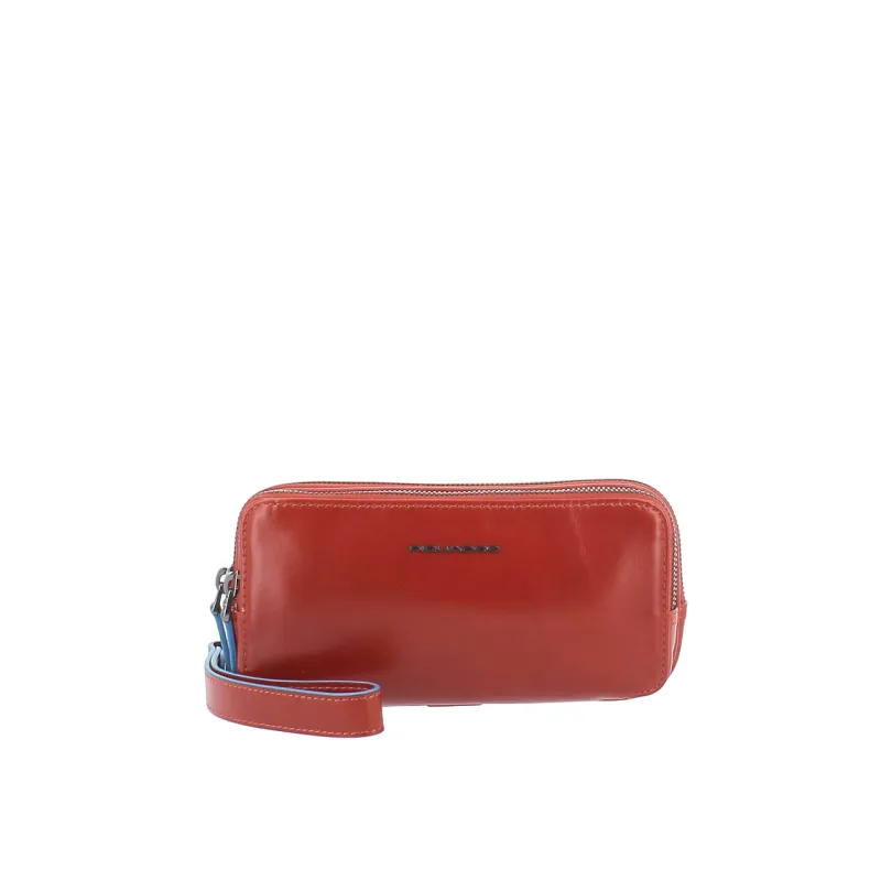 Pochette a tre comparti con protezione anti-frode RFID...