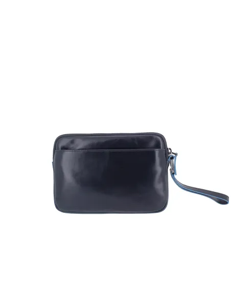Pochette uomo piccola Piquadro Blue square, blu