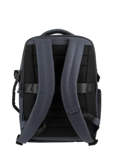 Piquadro Wollem Rubber Reiserucksack wasserabweisend, blau