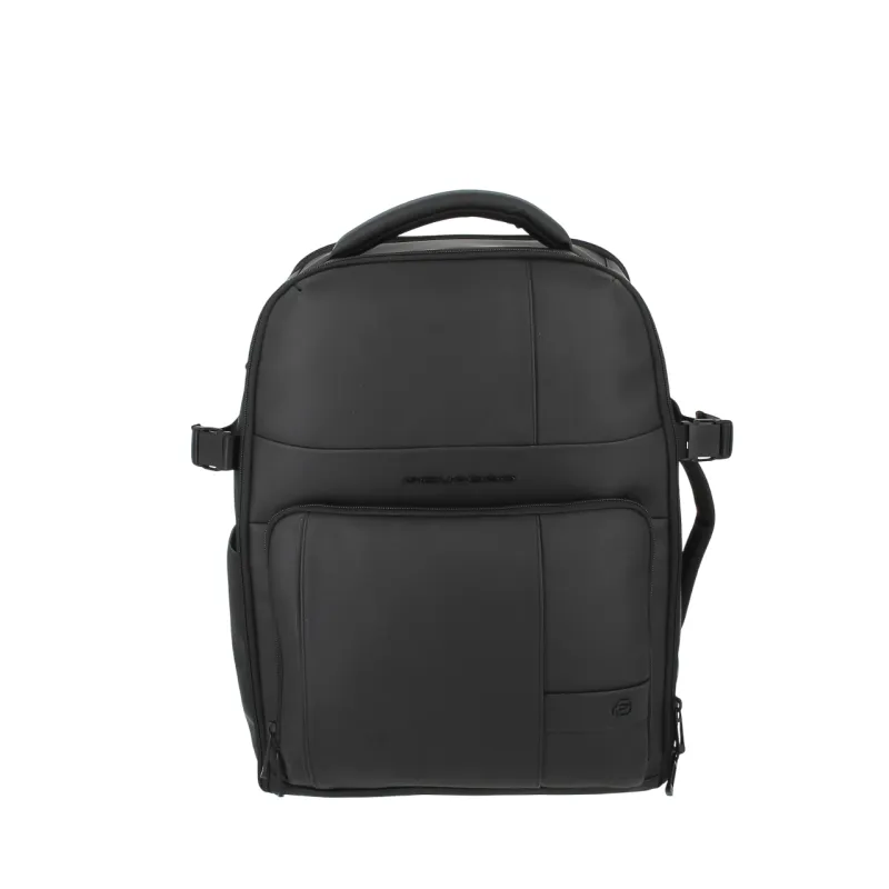 Piquadro Wollem Rubber travel backpack water resistant,...