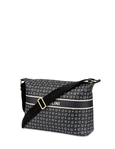 Pollini Heritage Damen Schultertasche, Marina blau