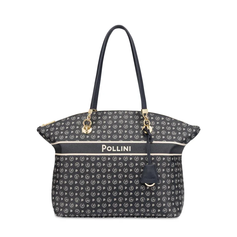 Pollini Heritage Tote Tasche, Marina blau