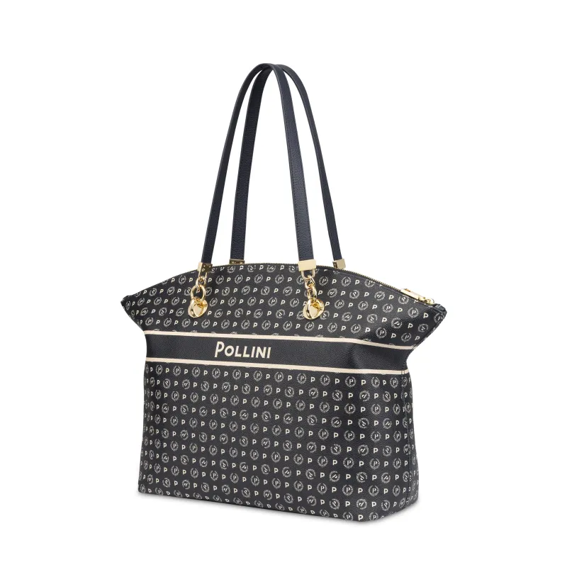 Pollini Heritage Tote Tasche, Marina blau 2