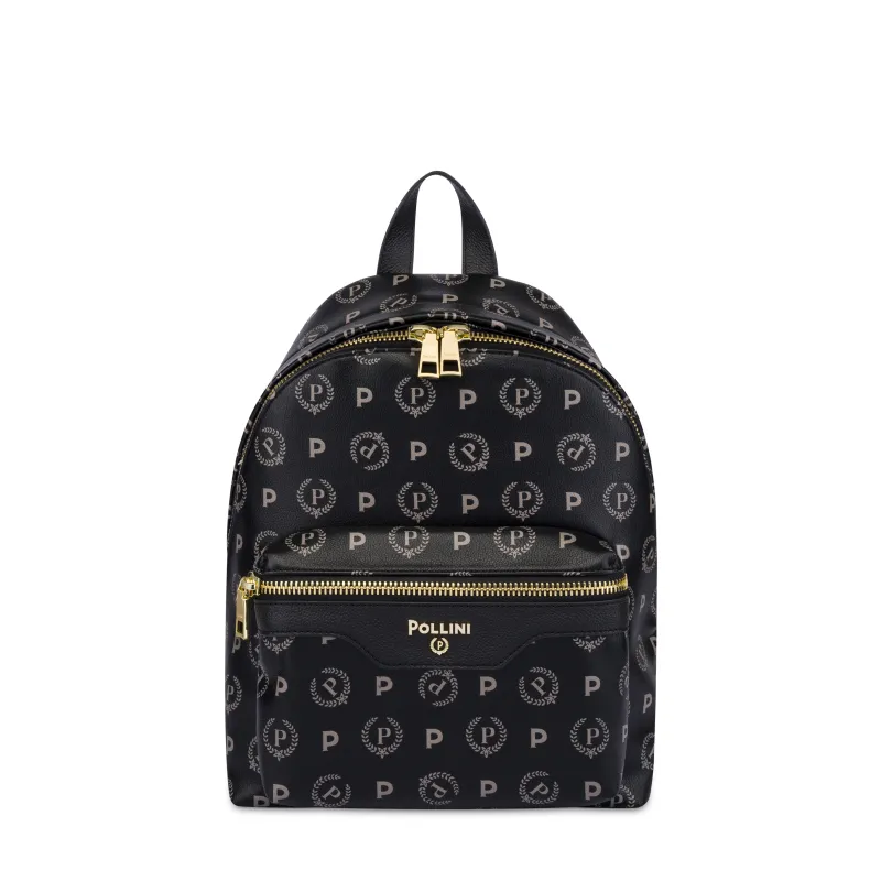 Zaino donna Pollini RE-Heritage, nero