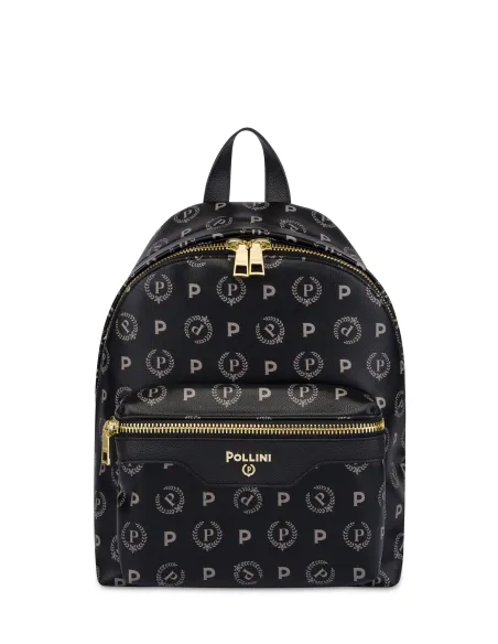 Pollini Heritage Re Edition womens backpack, black