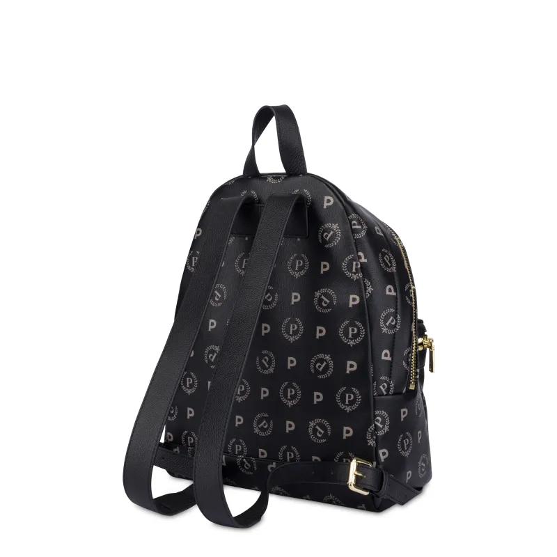 Pollini Heritage Re Edition Damen Rucksack, schwarz 2