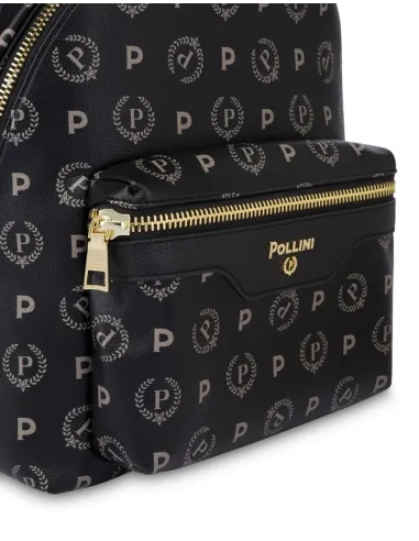 Zaino donna Pollini RE-Heritage, nero
