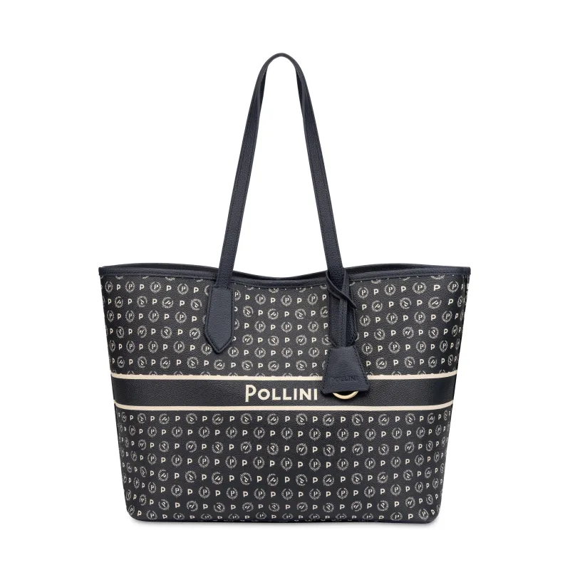 Pollini Heritage Shopping Bag, blau