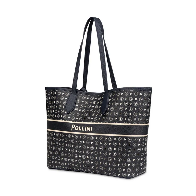 Pollini Heritage Shopping Bag, blau 2