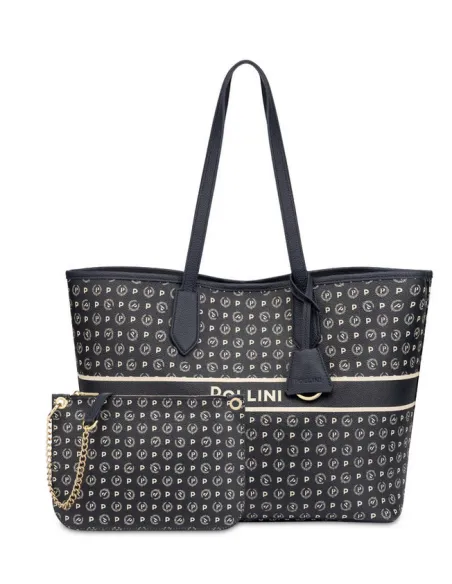 Shopping bag Pollini, blu