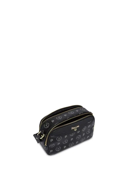 Pollini Heritage Re Edition kleine Camera Bag, schwarz