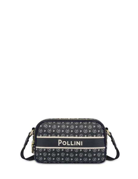 Pollini Heritage Marina camera bag, blue