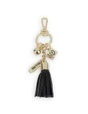 Pollini keychain elegant refined and versatile, black
