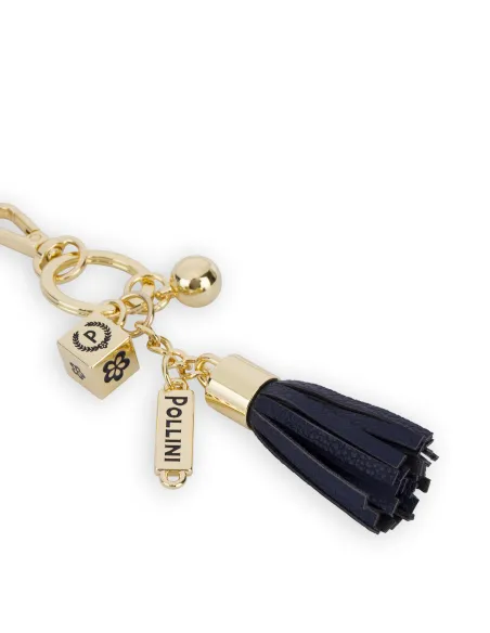 Pollini Schluesselanhaenger elegant raffiniert und vielseitig, blau