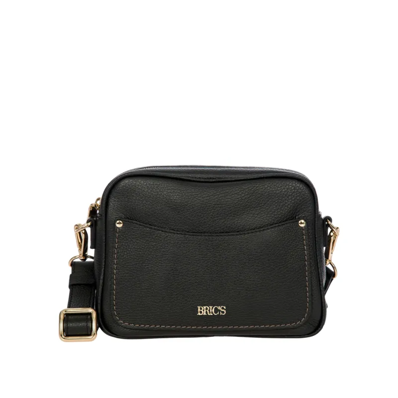 Borsa a tracolla Brics Magnolia, nera