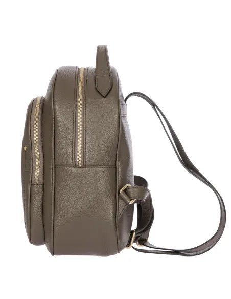 Bric's Gondola Leather Backpack, swamp, Italian Elegance for Women