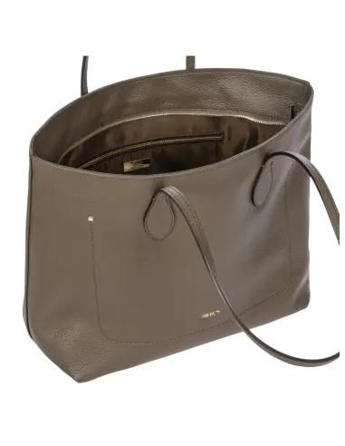 Brics Gondola Leather Shopping Bag,...