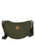 Brics X-collection small crossbody bag for women, olive green