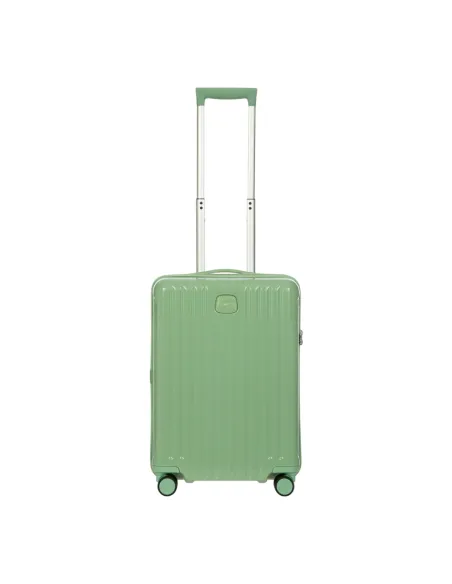 Bric's Positano carry-on trolley, sage green