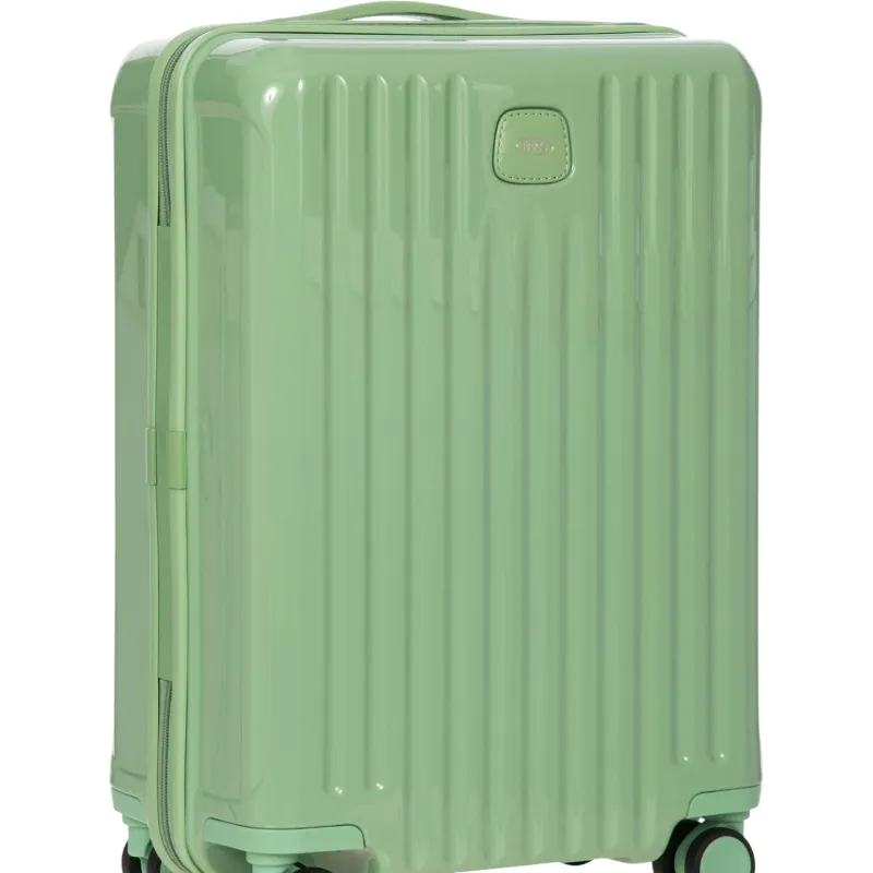 Bric's Positano carry-on trolley, sage green 2