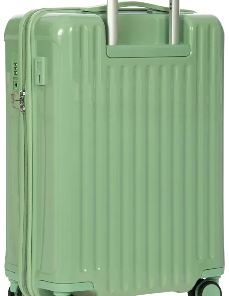 Bric's Positano carry-on trolley, sage green