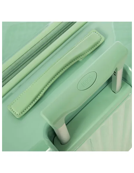 Bric's Positano mittelgroßer erweiterbarer Trolley, sage green