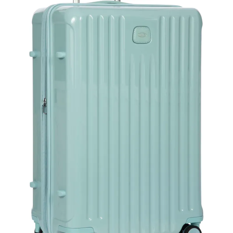 Bric's Positano medium expandable trolley, light blue 2