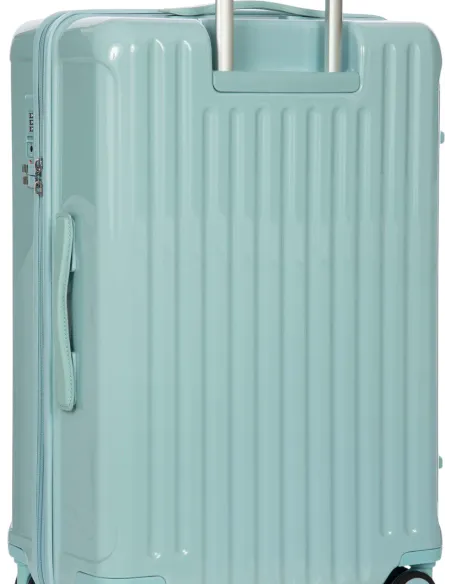 Bric's Positano medium expandable trolley, light blue