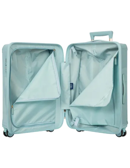 Brics Positano large expandable trolley, light blue