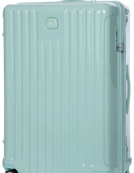 Brics Positano large expandable trolley, light blue