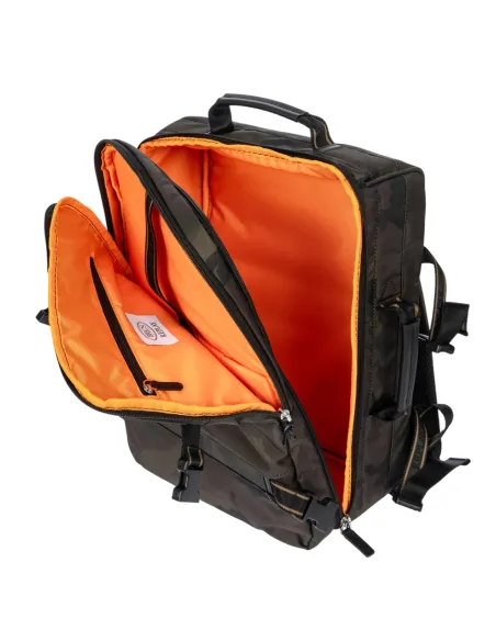 Bric's Replay Underseat Backpack in recycled fabric, green-camou