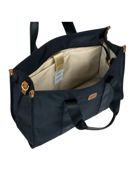 Bric's X-Collection Opera Bag in recycled water resistant fabric with laptop pocket, blue