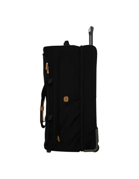 Bric's X-Collection Zwei Rollen Reisetasche aus leichtem recyceltem Gewebe, schwarz