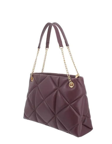 Love Moschino quilted faux leather...
