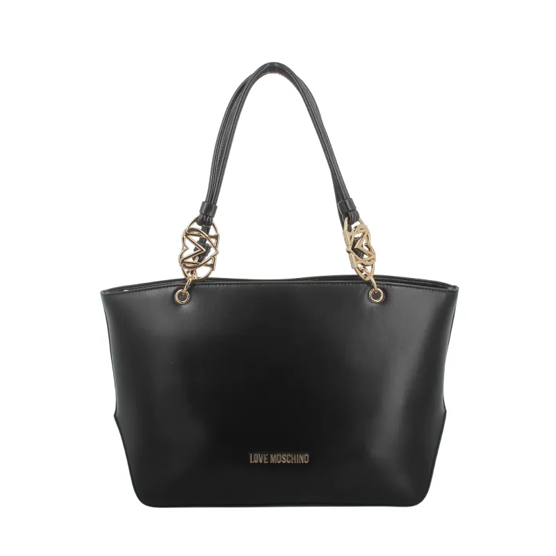 Love Moschino womens shopping bag, black
