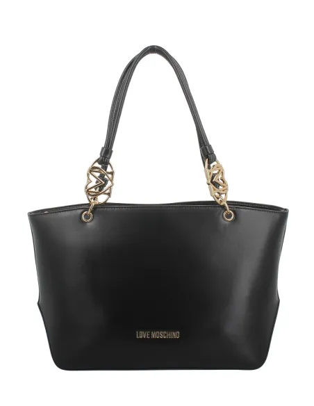 Love Moschino Damen Shopping Bag, schwarz