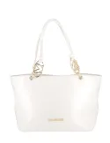 Love Moschino Damen Shopping Bag, Elfenbein