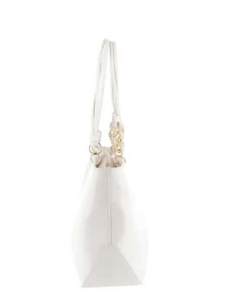 Love Moschino womens shopping bag, ivory