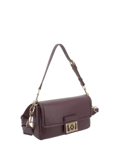 Borsa donna a spalla con pattina Love...