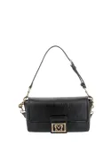 Love Moschino medium shoulder bag with adjustable strap, black