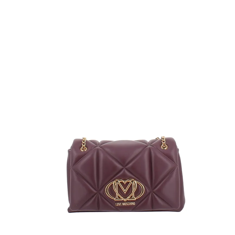 Love Moschino mittelgrosse gesteppte Tasche mit...