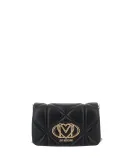 Love Moschino gesteppte Kunstleder Pochette, schwarz